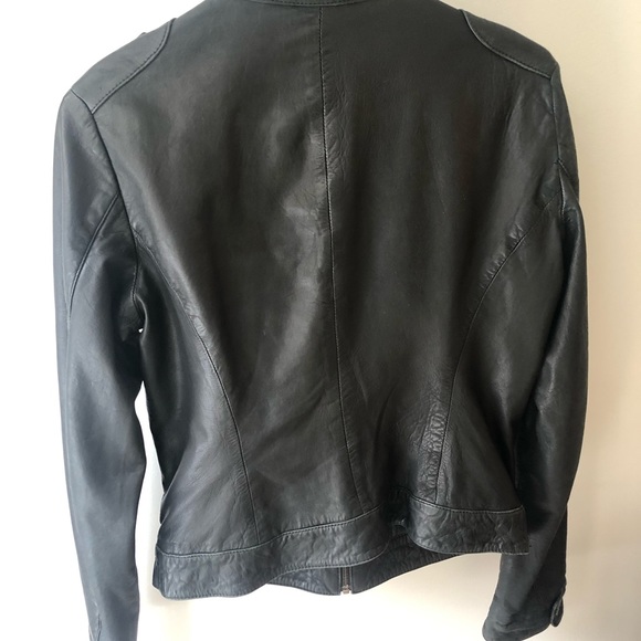 Mexx Leather Jacket - Picture 5 of 7